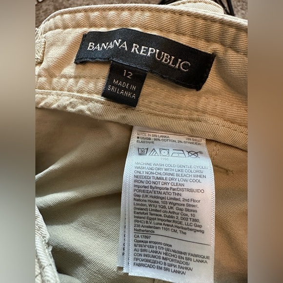 Banana Republic Tan Barrel Pants - Picture 2 of 8